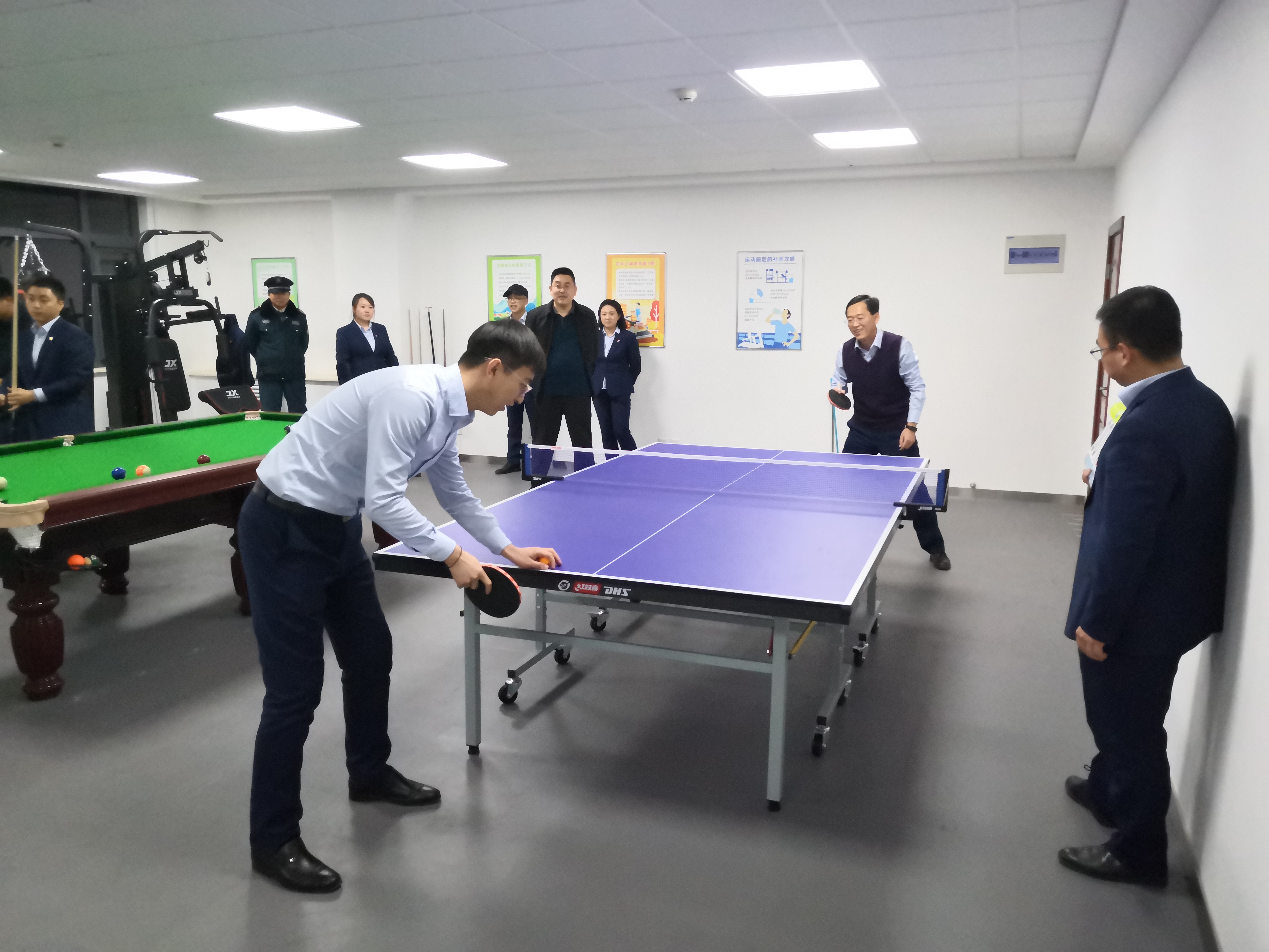 泓源公司舉辦“慶元旦、迎新春”職工乒乓球臺球比賽(圖4)